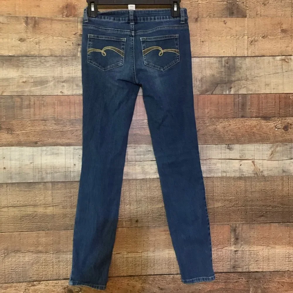 Justice Super Skinny Girls Jeans, size 14 slim‎